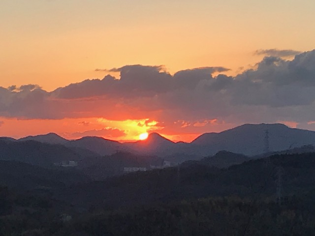 当地の初日の出